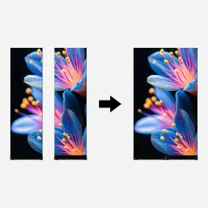 LED Poster Display 70 83 Inch 4K Touch Screen Digital Signage for Restaurant Promotion