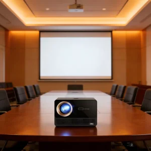 LED Smart Projector 1080P 1200 ANSI Lumens High Brightness Android HIFI Stereo 4K Support Home Theater