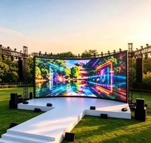 LED Video Wall 500x500mm 500x1000mm for Stage Event Concert Front Maintenance Seamless Splicing Factory