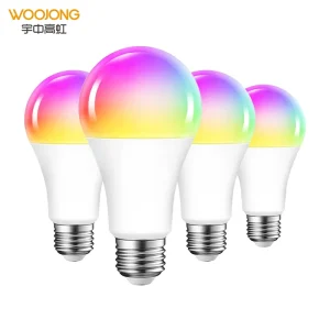 Best Price Smart Home LED Bulb, High Quality, WiFi, Alexa, App, Tuya, Wireless Remote Control, RGB, E26/E27, Sensor Switch, AC Power