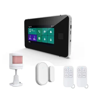 LEDEAST ZX G60 Tuya Smart Smart Home Security Multi Function GSM Wireless Home Security Alarm System With Siren PIR Sensor Etc
