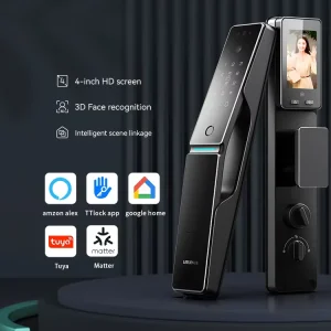 LEELEN Smart Lock Remote App Intelligent Control 3D Face Intelligent Door Lock