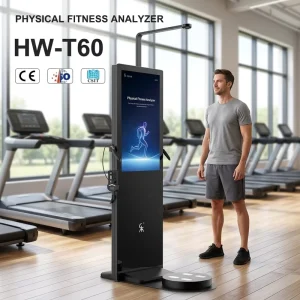 LEKA HW T60 Ai System All in one National Physical Fitness Body Check up Kiosk