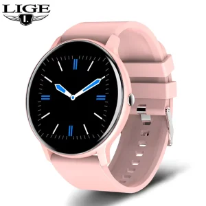 LIGE BW0223 Smart Watch Fitness Heart Rate Blood Pressure Monitoring Sport Tracker Smart Men Watches Women Wristwatch Gift