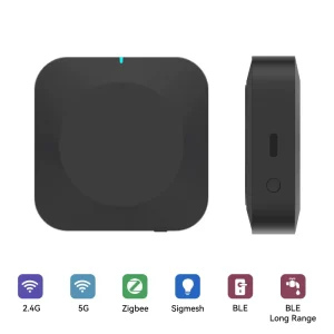 LUONA Dual Band Smart Life APP BLE Gateway Hub Smart Sigmesh WiFi Zigbee Remote Control Alexa Google Home Tuya Gateway
