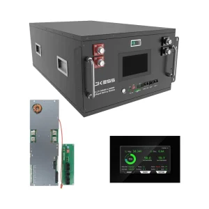 LVNOON JKESS Stackable DIY Kits 14 15kwh Battery Case for 48V 51.2V 280Ah 304Ah 314Ah LiFePO4 Battery Box with BMS LCD