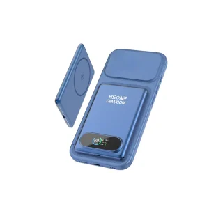 LX27 Qi2 Magnetic Power Bank, 10,000 mAh, Ultra-Thin, Cavo USB-C Integrated Display, for iPhone