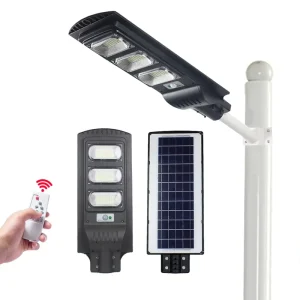 Lamp High Lumen IP65 Road Lighting Smart Outdoor All in One Solar System Led Street Lights Integrated Smd Solar Street Light