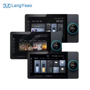 LangYeao Smart Home Products Zigbee Wifi Hub Gateway 4 6 7 Inch Tuya Alexa Touch Glass Switch Panel Wall Central Control