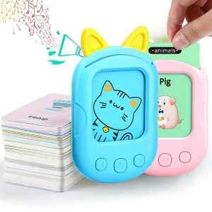 Language Children Intelligent Learning Machine for Kids Bilingual Learning Educational Flash Card Machine