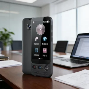 Language Translator Device, Real-Time Voice Translation, Travel and Business, 17 Offline Languages, S09, Color Display
