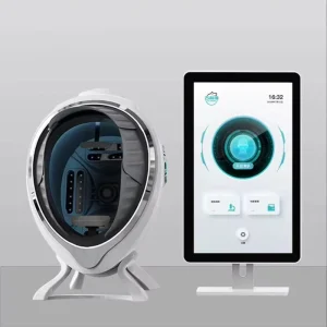 Large Screen Ai Technology Skin Analyzer for 20 Indicators Skin Problems Analysis 3D Sanning Full Face Detector HD Camera System
