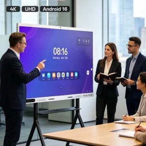 Large Size 98 110 Inch 4K UHD Multi Touch Smart Board Interactive Flat Panel for Education School Teaching and Meeting Room