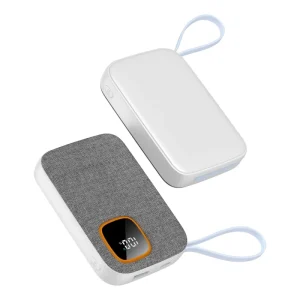 Latest Product Super Mini Portable 10000mAh Customize logo Power Bank With LED Battery Display Fast Charging Power Bank
