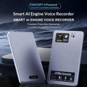 Latest Smart Translator Featuring AI Voice Assistant for Meeting Transcription Smart Card Voice Translate 118 Languages