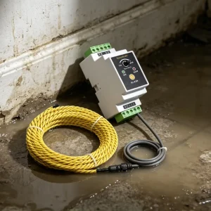Leakage Detection Sensor Relay Output Leakage Alarm Detection System Water Immersion Sensor Detector Leakage Alarm System RS485