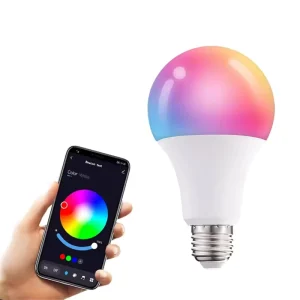 Led 3W 9W 12W 15W Plastic Mold Light Prong Multi Colour App Control Dmx Wifi Smart B22 E27 Gu10 E14 G9 Rgb Bulb With Ir Remote