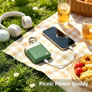 Lightweight 10000mAh Portable Power Bank With 22.5W Fast Charge and Multiple Safety Protections for Outdoor Camping