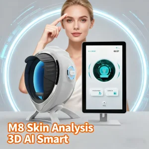 Litian LT FD010 AI Powered 3D Facial Skin Analyzer 15.6″ Touchscreen 24MP Camera Moisture Pore Wrinkle Acne Pigmentation