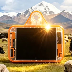 Livestock GPS Ear Tag Tracker Anti Lost Waterproof Animal Location Monitor for Cattle Sheep with Long Standby Time