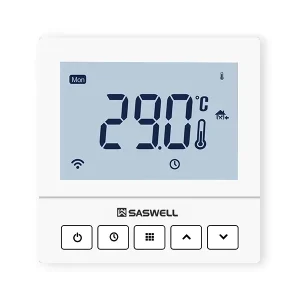 LoRaWAN Smart Wireless Thermostat for HVAC Systems Flexible Long Range LoRa Control Energy Saving Wall Mounted Temperature