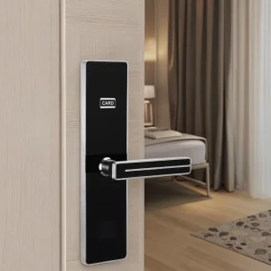Lock Fett S215 Cloud Hotel Homestay Apartment WiFi Aluminum Alloy Wooden Door Smart Lock Tuya APP Remote Unlock Code IC Card