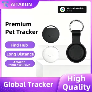 Long Battery Dual System Portable Smart Pet Global Mini Tracker with Custom Service for Pet Dog Cat