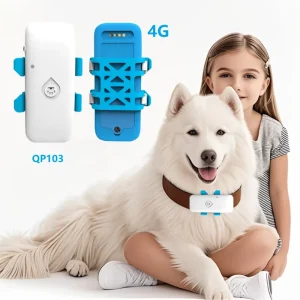 Long Battery Life Dustproof IP67 Plastic Anti Lost 4G GPS Pet Locator Cross Border Dog Tracker