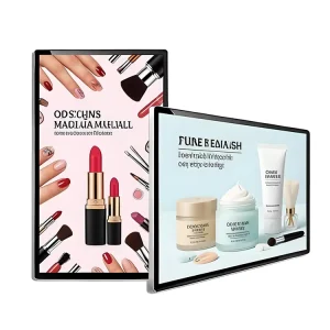 Long Lifespan High Definition Black/Silver Border Android/Windows System LCD Panel Screen Advertising Display Machine