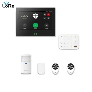 Lora Burglar Alarm System Wireless 7-inch 4G Smart Home Security Panel Work With Alexa Google Assistant Cover 500m