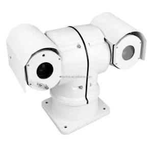 Low Cost Ethernet Thermal Surveillance System With Dual Spectrum Monitoring PTZ Security Camera