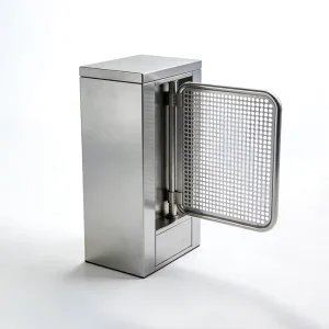 Low Noise Brushless Motor Servo Motor Access Control Flag Turnstile Gate for Commercial Center