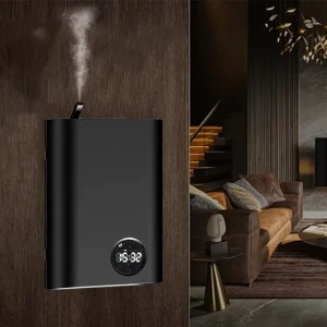 Low Noise Smart Scent Diffuser 150ml Large Capacity Wall Mounted Touch Screen Aroma Diffuser for Home Bedroom Living Room