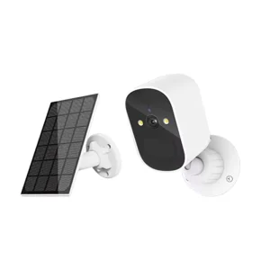 Low Power 1080P Smart Security Cameras for Home Indoor Solar AI Motion Detection with WiFi Night Vision & Cloud Storage
