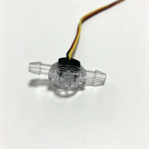 Low Power 5V Hall Effect Water Flow Sensor OD 5mm 0.45MPa Pressure Resistant 60 1000mL min for Long Term Appliance Operation