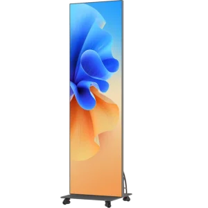 Low Radiation LED Poster II Indoor LED Cloud Screen 600CD Brightness 1 Year Warranty Wide Viewing Angle Public