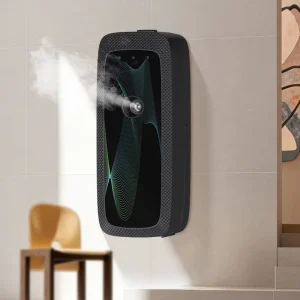 Luxury 300ml Plastic Ultrasonic Essential Oil Diffuser & Air Humidifier Air Freshener with Battery Power for Home Office Hotel