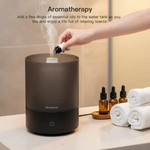 Luxury Electric LED Lamps Air Humidifier Color Changing Glass Aroma Diffuser For Hotel Rooms Cars Car Aromatherapy
