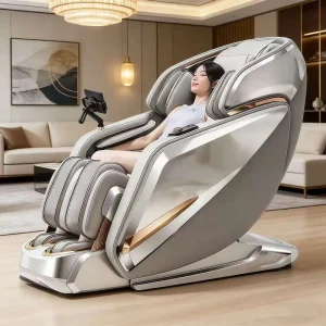 Luxury Full Body 3D Shiatsu Zero Gravity Vending Air Pressure Timed Control Smart Electric Massage Chair for Body Care Relax