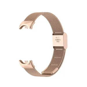 Luxury Metal Watchband for Xiaomi Band 8 Strap Stainless Steel Bracelet Replacement Smart Watch for Mi Band 8 Bracelet