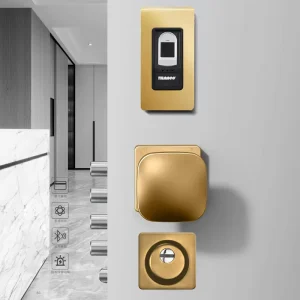 Luxury Retro Tuya WiFi Smart Door Lock with Biometric Fingerprint App Smart Home Security System