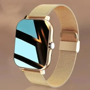 Luxury Smart Watch Mens Full Fitness IP67 Waterproof Heart Rate Blood Pressure Monitor Smart Watches Men Android IOS Smartwatch