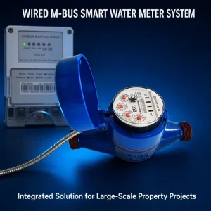 M-Bus RS485 Smart Water Meter Modbus Wired Pulse Output IoT IP68 Waterproof Photoelectric Direct Reading AMR AMI BMS