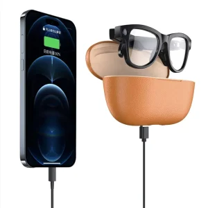 M02 Ultra Ai Translate Smart Glasses Charging Case Chat Gpt 4K Video Recording Ip68 Waterproof 32G Memory Wifi Connection Camera
