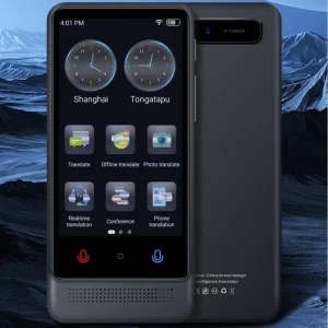 M12 Android Translator with Polish, Turkish and Czech Offline Translation, Voice and Photo Translation for 137 Languages