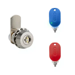 M5 Zinc Alloy Wireless Smart Cam Lock for Security Cabinet & Meter Box-Durable Anti-Theft Electronic Key System