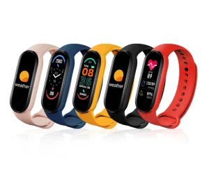 M6 Bracelet Custom Wrist Fitness Smart Band Bracelet Smart Watch M4 M5 M7 M6 Smartwatch