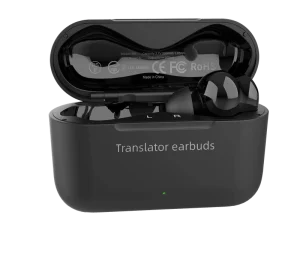 M6 Translator Earbuds, 0.5s Rapid Translation, 144 Languages