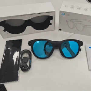 M88 Fashionable Sports Smart Glasses 1080P 2MP Camera Anti Shake Video Recording Directional Sound Open Ear Headphones Touch