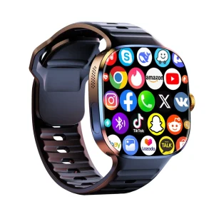 M99 5G SIM Card Smart Watch 8+128GB Support Phone & BT Call NFC GPS Deepseek Youtube Tiktok Whatsapp Smart Watch
